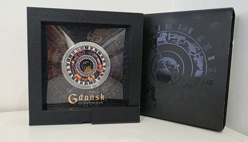 Coffret 5€ Euros Argent 900/1000 Malte 2025 - Gdansk Astronomical clock