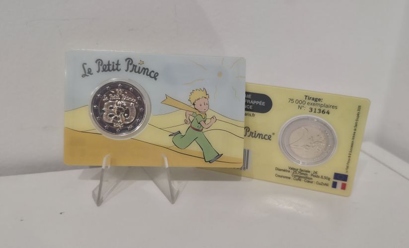 Coincard 2€ Euros Commémorative France 2026 Petit Prince DESERT