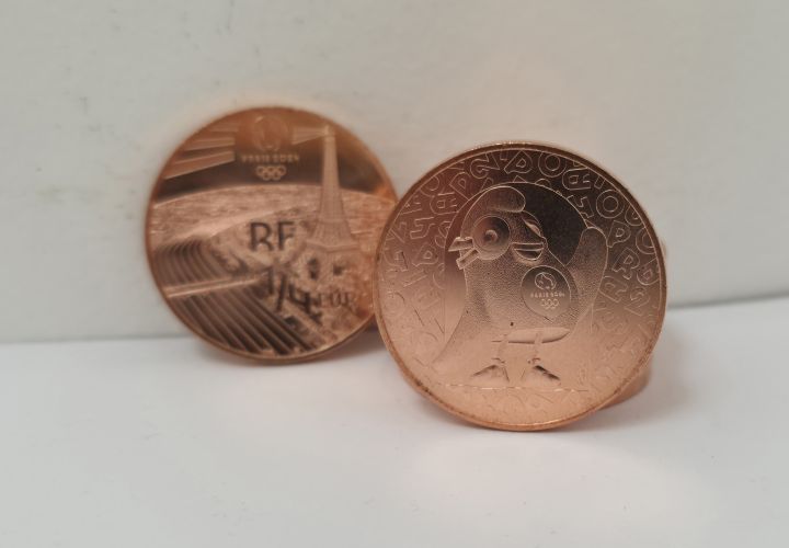 1/4€ Euros Quarter Monnaie de Paris 2024 Mascotte