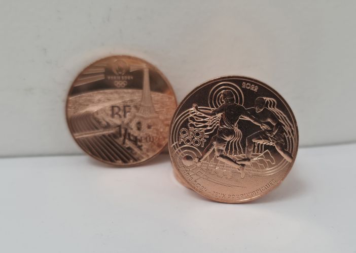 1/4€ Euros Quarter Monnaie de Paris 2024 Ceci Foot 2022