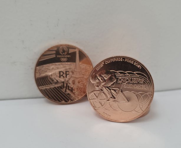 1/4€ Euros Quarter Monnaie de Paris 2024 Cyclisme 2022