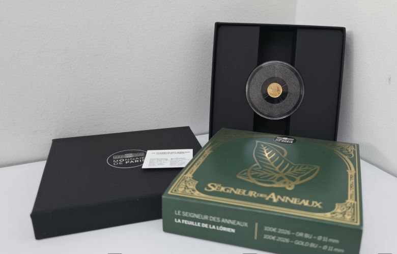 Coffret 100€ Or Gold 999/1000 France 2026 - Seigneur des Anneaux