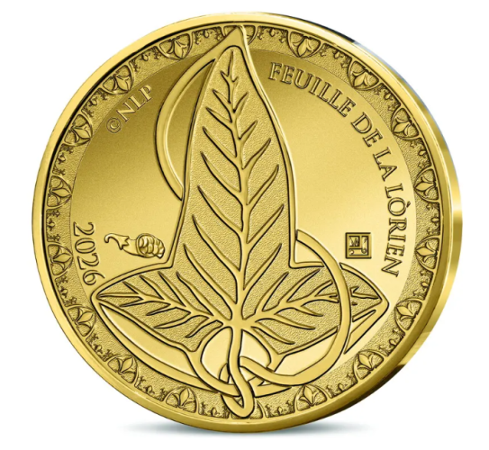 Coffret 100€ Or Gold 999/1000 France 2026 - Seigneur des Anneaux
