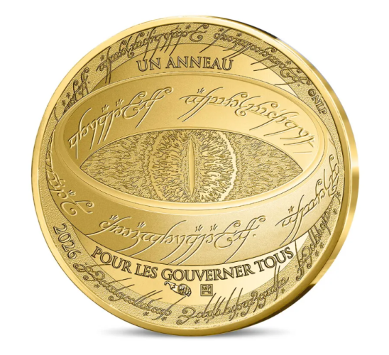 Coffret 500€ Or Gold 999/1000 France 2026 - Seigneur des Anneaux