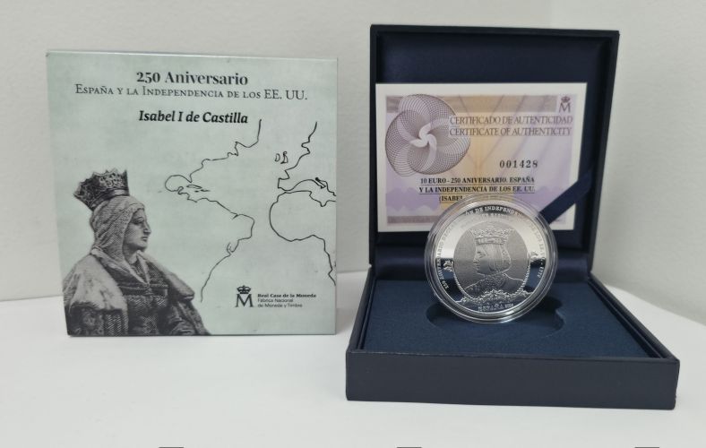 Coffret 10€ Euros Argent 925/1000 Espagne 2026 Isabel I de Castilla