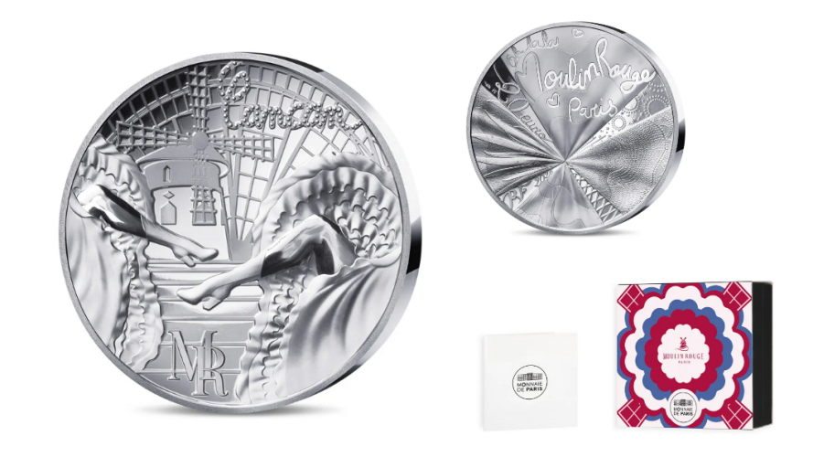 Coffret 20€ France Argent Silver 999/1000 - Moulin Rouge - 1 Oz