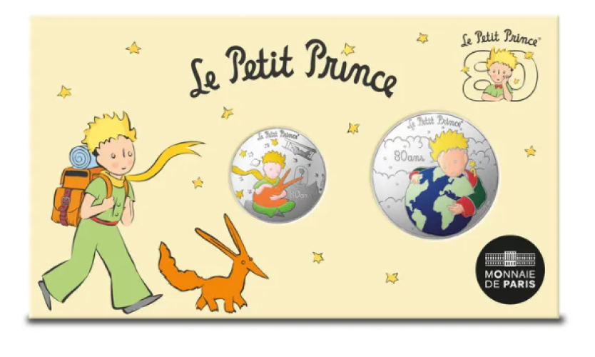 Cartellete 10 + 50€ Argent Silver Petit Prince 2026