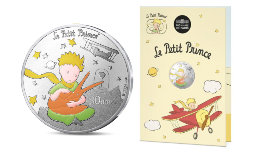 Cartelette 10€ Argent Silver 333/1000 Petit Prince 2026
