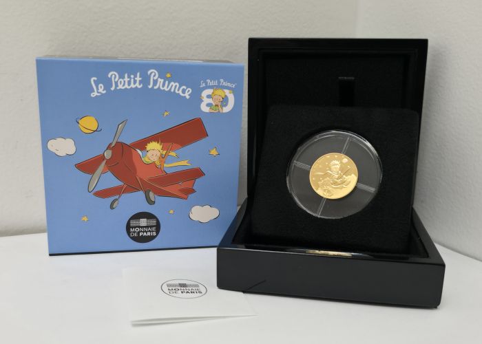 Coffret 50€ Or Gold 999/1000 France 2026 - Petit Prince Renard 1/4Oz