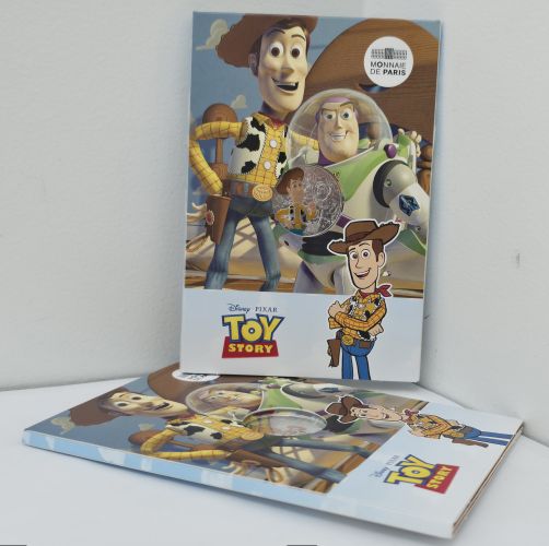 Cartelette 10€ Euros Argent France 333/1000 - Disney 2025 Toys Story