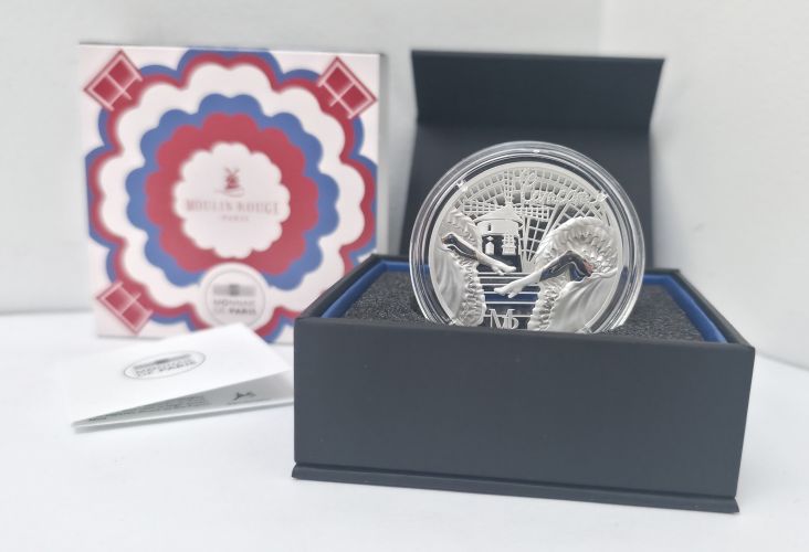 Coffret 20€ France Argent Silver 999/1000 - Moulin Rouge - 1 Oz