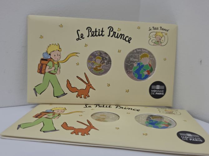 Cartellete 10 + 50€ Argent Silver Petit Prince 2026