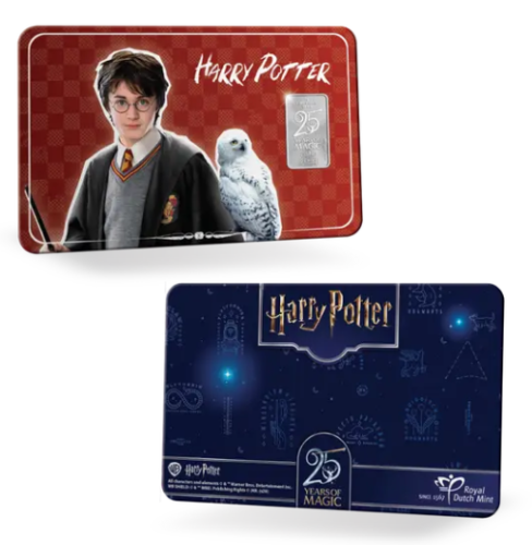 Coincard 1g SilverBar Pays-Bas 2026 - HARRY POTTER - Harry Potter