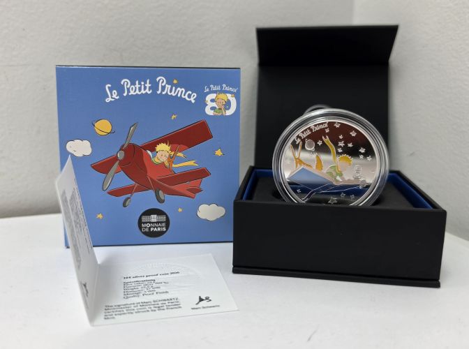Coffret 10€ Argent Silver 999/1000 France 2026 Petit Prince Livre