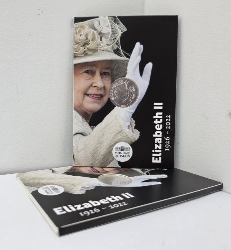 Cartelette 10€ Argent Silver 333/1000 100 Years Elisabeth II