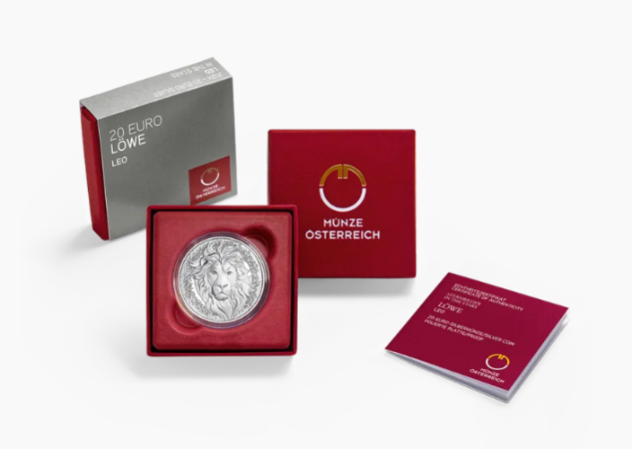 Coffret 20€ Euros Autriche Argent 925/1000 - 2026 ''In the Stars'' Leo''