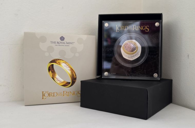 Coffret BE Proof 0,5 Pound Argent 925 Royaume Uni 2026 Lord of The Ring Color