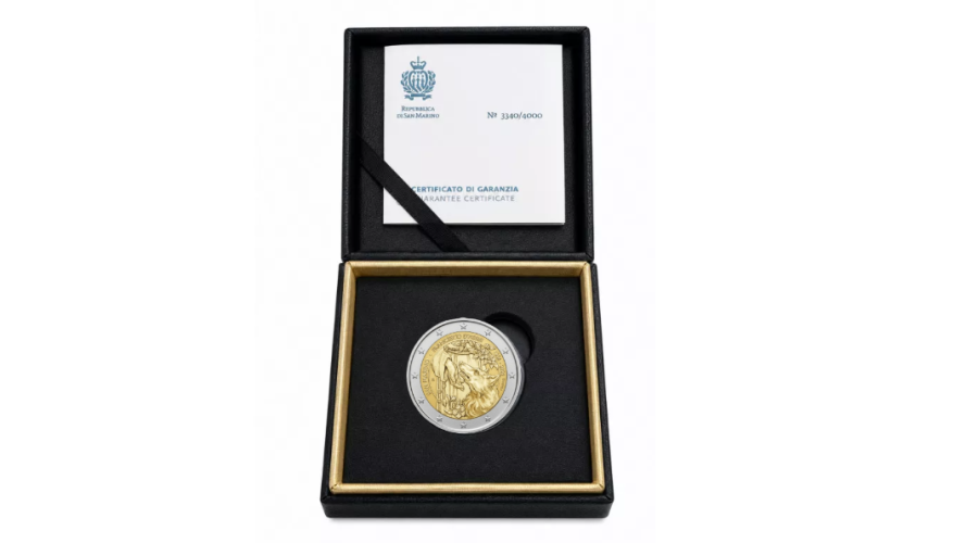 PREVENTE Coffret 2€ Euros BE PROOF Commémorative Saint-Marin 2026 Assisi