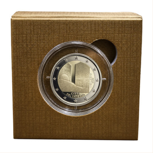 Coffret 2€ BE Proof Euros Commémorative Vatican 2025 Année Sainte
