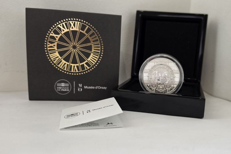 Coffret 20€ Argent Silver 999/1000 France 2026 - Musée D'Orsay 1 Oz