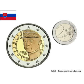 2 euros commémorative Slovaquie 2023 - 100 ans de la transfusion sanguine.  - Philantologie
