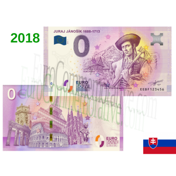 Banconote 0€ - 2018