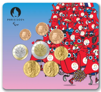 Mini Set France 2024 Mascotte Jeux Paralympiques